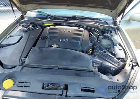 2002 Infiniti Q45 Luxury z USA, uszkodzony, nr VIN JNKBF01A42M003654